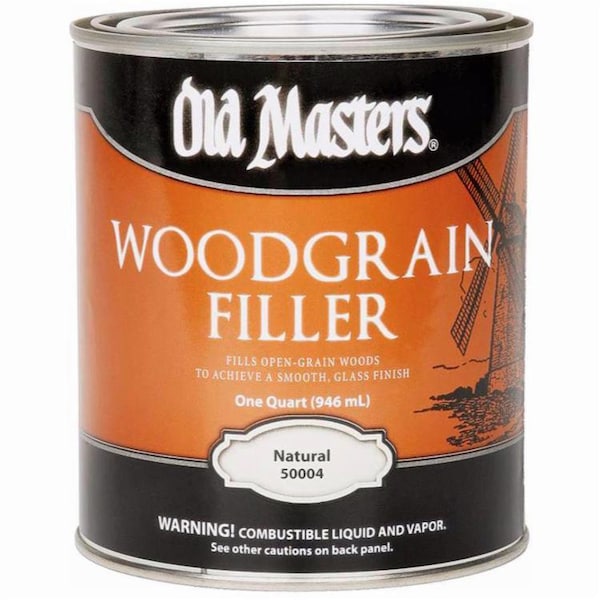 Old Masters 50004 13.23 1 Qt Natural Woodgrain Filler